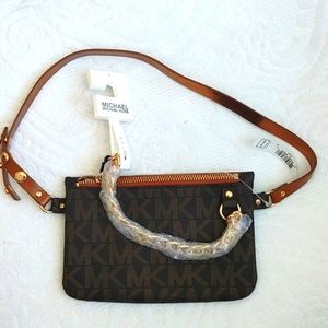 NWT Michael Kors Belt Bag Size S